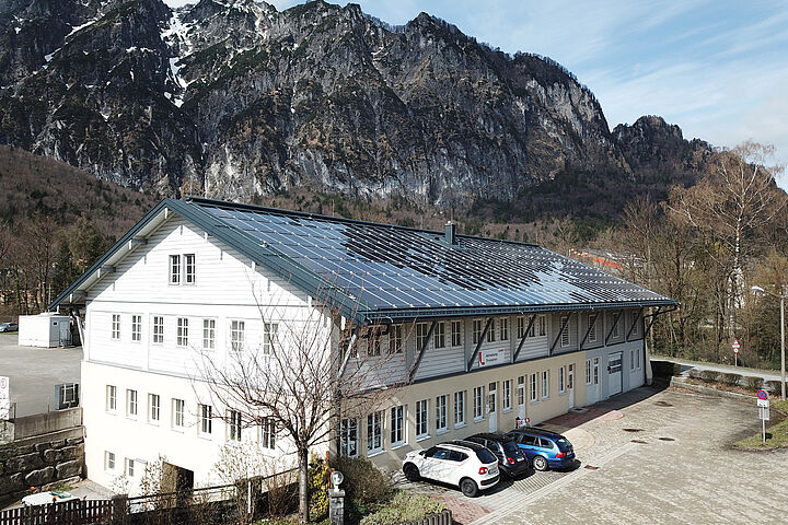 Sonnendach in Gartenau